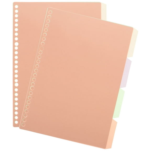 GOOHOCHY Recipe Binder Dividers PP Plastic 10Pcs