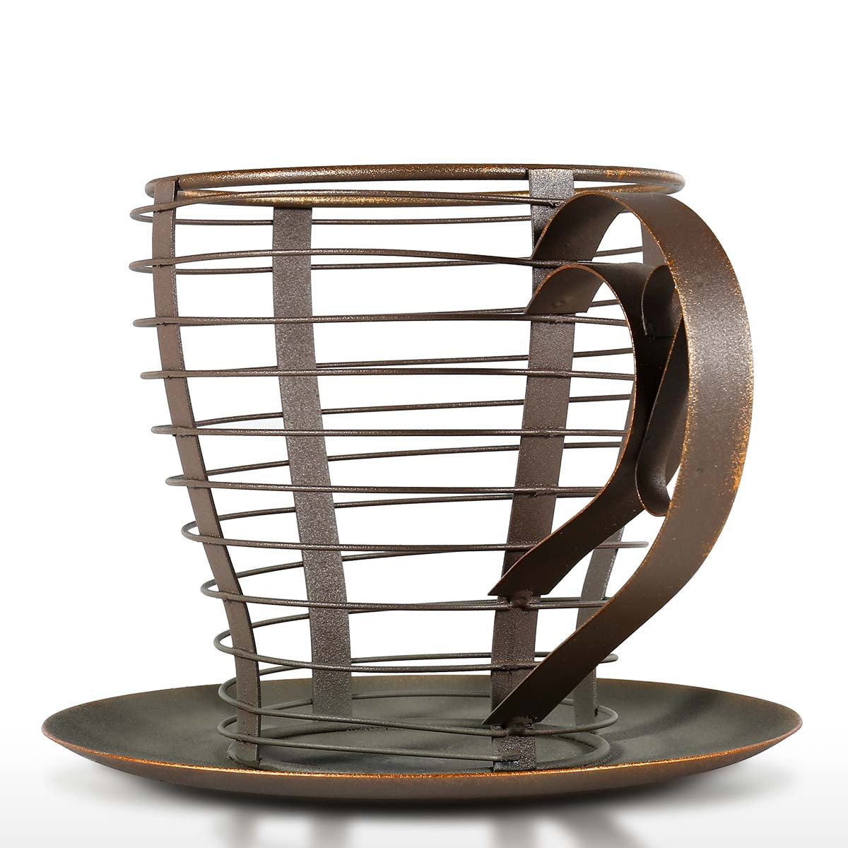 Brown Coffee Pod Container Espresso Pod Holder Kup Keeper ...