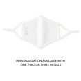 thumbnail image 4 of Weddingstar Kid's Reusable, Washable 3 Ply Cloth Face Mask With Filter Pocket - White, 4 of 6