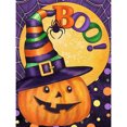 thumbnail image 3 of Cuadros Decorativos Pintura de diamantes Calabaza de Halloween Taladro redondo completo Imagen del kit de diamantes de imitación Ehuebsd Nuevos Originales, 3 of 9