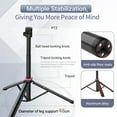 thumbnail image 4 of Ulanzi MT-79 Extendable Aluminum Tripod Phone Tripod For DSLR Camera Smartphone Video Light, 4 of 10