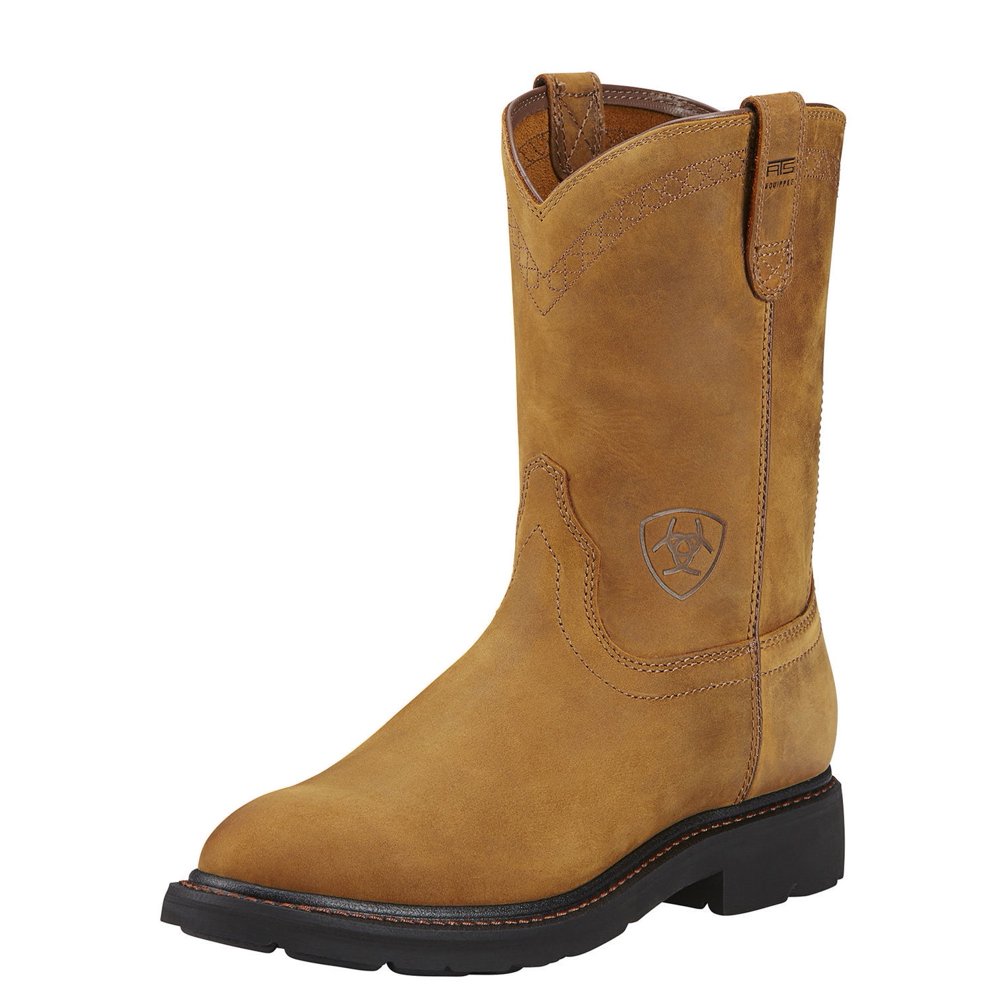 ariat men's sierra work boots