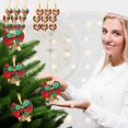 thumbnail image 1 of Mini Tie Bells Bow Garland Decoration, Christmas DIY Bow Hanging, Nine Packs, Elegant Bell Garland, Festive Home Decor, Foldable Bow Decoration, Metal Frame Bells, for Bedroom Christmas Decor, 1 of 7