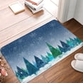 thumbnail image 4 of KLL Tapis de Porte d'Entrée Imprimé Arbres de Noël Intérieur Extérieur, Tapis Antidérapant Tapis d'Entrée Tout Temps Intérieur Extérieur Tapis de Patio Porche, 23.6 Pieds'x15.7 Pieds', 4 of 7