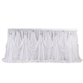 thumbnail image 2 of Crystal Tulle Table Skirt Tableware Cover Baby Shower 275x75cm, 2 of 8