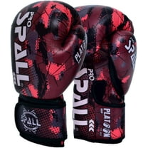 Spall Pro US MMA, Kickboxing, Muay Thai Boxing Leather Gloves for Men & Women (8 oz)