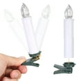 thumbnail image 2 of 30 PCS Velas sin llama con control remoto Cambio de color realista yeacher  Lámpara de vela, 2 of 6