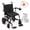 Black, variant on Ecomobi Lightweight Carbon Fiber Electric Wheelchair for Adults & Seniors, Foldable Power Wheelchair, Airline Approved, 24 lbs Ultralight Frame, Dual Batteries Up to 30 Miles, 330 lbs Capacity