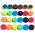 thumbnail image 1 of Pack Of 60 Magnets, Whiteboard Magnets, Magnets For Magnetic Board, Magnets, Fridge, Colourful Round Magnets, Strong, 1 of 5