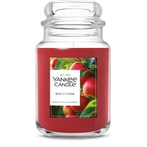Yankee Candle Macintosh Original Large Jar Scented Candles, 22 oz