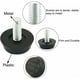 thumbnail image 4 of Patas niveladoras ajustables para muebles, puntas para patas de mesa regulables, protectores deslizantes, 18 mm x M6 x 20 mm, 4 of 5