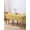 Yellow, variant on Brown Beige Table Cloth, Gradient Monochrome Modern Country Waterproof Tablecloth for Rectangle Tables, Reusable Washable Fabric Table Cover for Restaurant Kitchen Dining Tables 60"x120"
