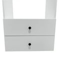 thumbnail image 5 of ModMakers White Modular Closet System, Wood Closet Organizer and Storage System Wardrobe w/ 9 Shelves & 4 Drawers, 78.74" W, 5 of 8