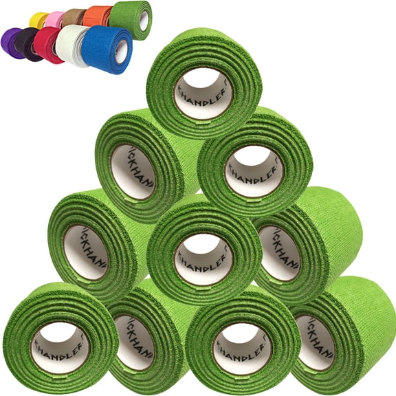 STICK HANDLER™  Professional Hockey Grip Tape Pro Pack  (Green | Ten Pack)