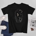 thumbnail image 4 of Simple Line Drawing T-shirt Art Aesthetics Short Sleeve Vintage shirt Unisex Tees, 4 of 5
