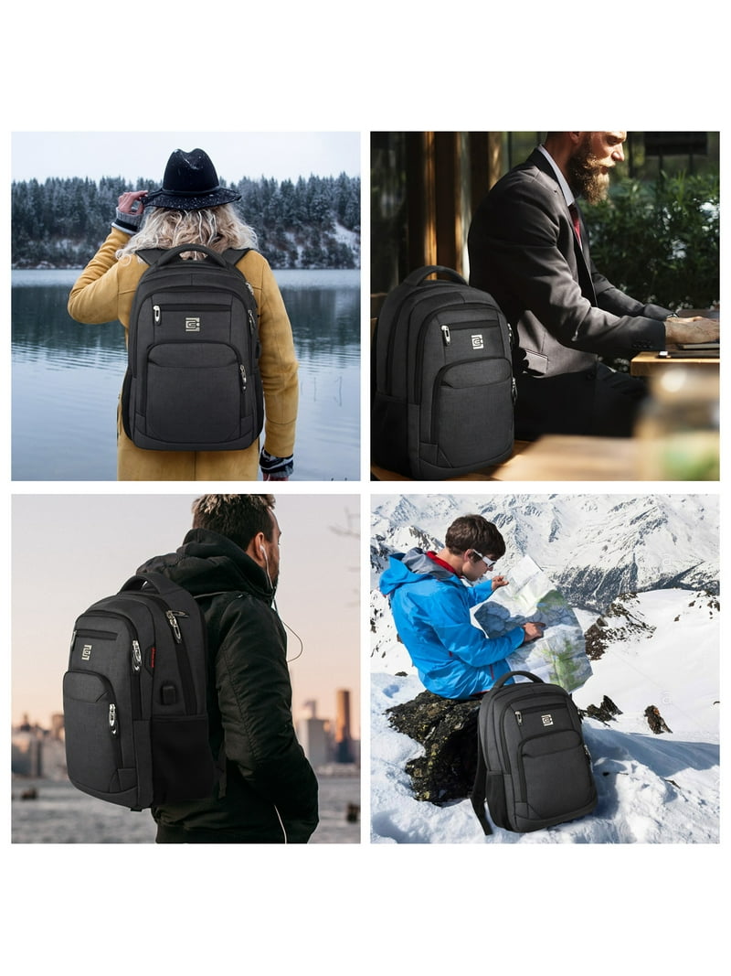 black leather convertible backpack shoulder bag Merrin Convertible Backpack In Pebbled Leather