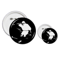 thumbnail image 1 of Black Skiing Winter Sport Illustration Pins  Badge Button Design Kit Craft Sets, 1 of 3