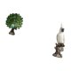 thumbnail image 5 of Figura de escritorio,Estante de estatua de pavo real para escritorio,decoración del hogar,Figura decorativa creativa para la oficina y el hogar.,Figura de escritorio,Figura de loro para, 5 of 8