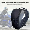 thumbnail image 5 of Waterproof Motorcycle Pack Tail Bag for Helmets Gear with Spacious Compartments, 5 of 15