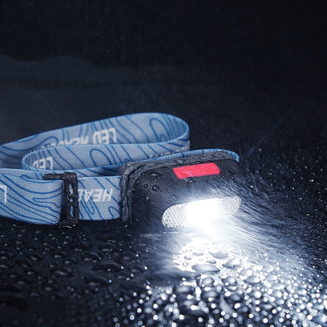 BotaniNest Bright Rechargeable LED Headlamp For Running Hiking Camping And Outdoor Nighttime Activities With Adjustable Headband Comfortable Fit