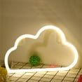 thumbnail image 1 of LED-Neon-Tischleuchte USB-batteriebetriebene Cartoon-Wolkenschild-Kinderzimmer-Wandleuchte, 1 of 9