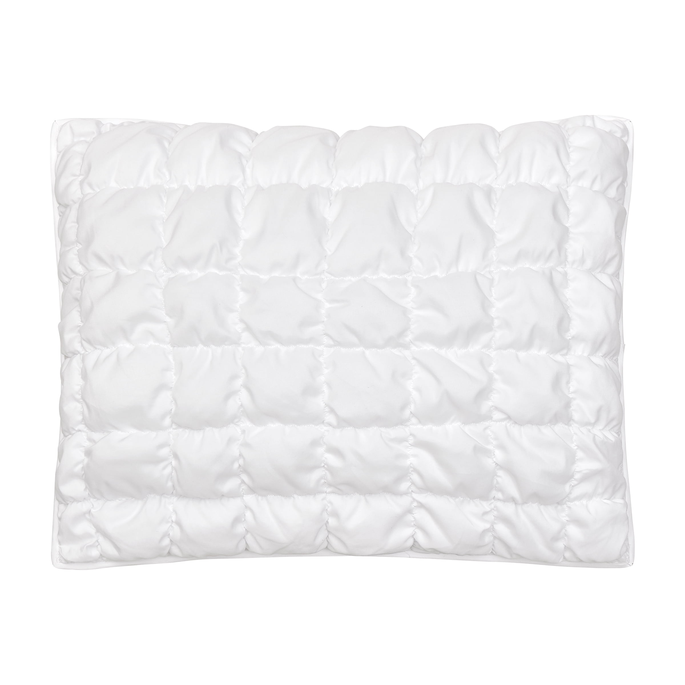 Urban Playground Kids and Teens Dreamy Clouds Marshmallow White 2-Piece Solid Quilt Set, Twin/Twin XL