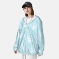 thumbnail image 3 of Lsque Cute Bunny UPF 50+ Lightweight Sun Protection Men's Women's Long Sleeve Shirt, Hoodie Performance -Large, 3 of 9