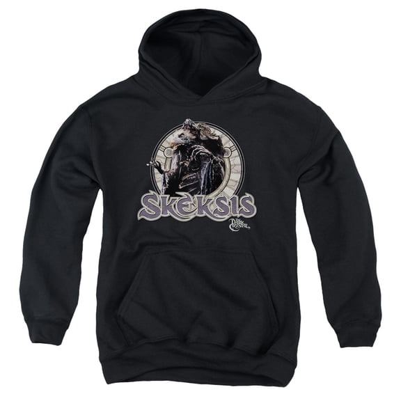 Dark CrystaLong Sleevekeksis Youth Pullover Hoodie Sweatshirt Black