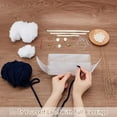 thumbnail image 4 of DIY Knitting Crochet Handbags Kit Imitation Pearl Knitting Crochet Bag Making Kit Blank Mesh Plastic Shoulder Bag Crafting Set for DIY Handmade Crochet Bag 8.6x1.9x5.1 Inch Black, 4 of 9