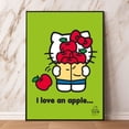 thumbnail image 2 of Japanese Anime Sanrios HelloKittys Canvas Painting Friend Gift Picture Print Wall High Quality Art Modular Print Comic Picture QZX, 2 of 7