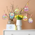 thumbnail image 6 of HuiXinOu Easter DIY Basket Stickers Kits Self Adhesive Bunny Egg Decals Kids School Art Craft Activity Spring Party Favor Supplies, 6 of 7