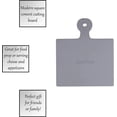 thumbnail image 5 of Creative Brands J2490 Cement Cutting Board - Good Food, Dark Grey - Small, 5 of 6