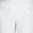thumbnail image 4 of Hearts Of Palm Womens Petite Solid Pull-On Capri Pants With Detailed Split Hem, 4 of 4