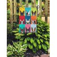 thumbnail image 2 of NUDECOR Brown Fun Boston Terrier Pattern Full Color Flat Human Cute Garden Flag Decorative Flag House Banner 28x40 inch, 2 of 2