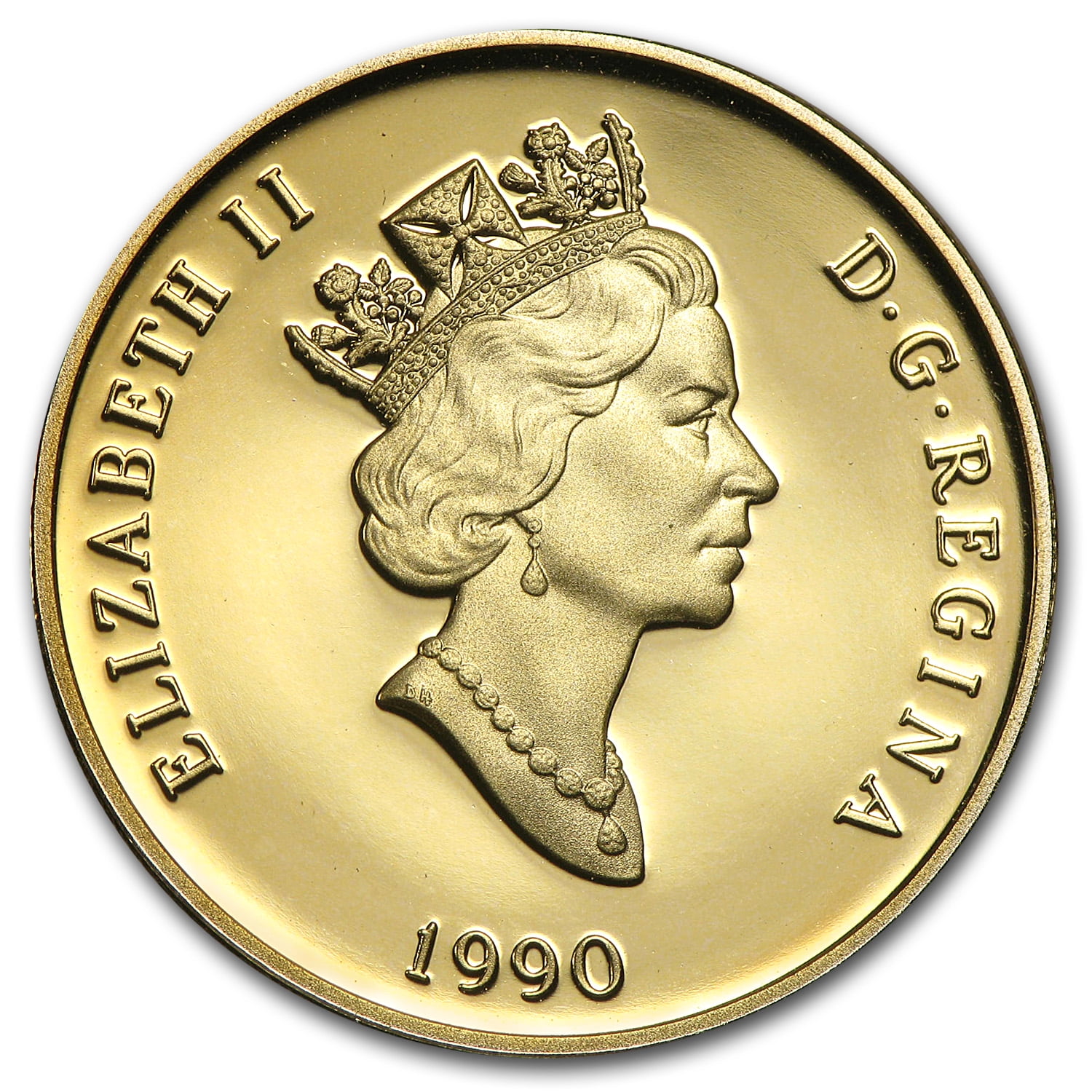 1990 Canada 1/4 oz Proof Gold $100 International Literacy Year