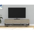 thumbnail image 4 of Safdie & Co. Tv Stand 60"L 3 Drawers, 4 of 6