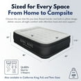 thumbnail image 2 of King Koil 20" Queen Air Mattress with Built-in High-Speed Pump - CNN Underscored Top Pick, Sleeps Like a Real Bed, Inflates in 2 Minutes, 600 lb Capacity for Guests, Camping, Home, 1-Year Warranty, 2 of 8