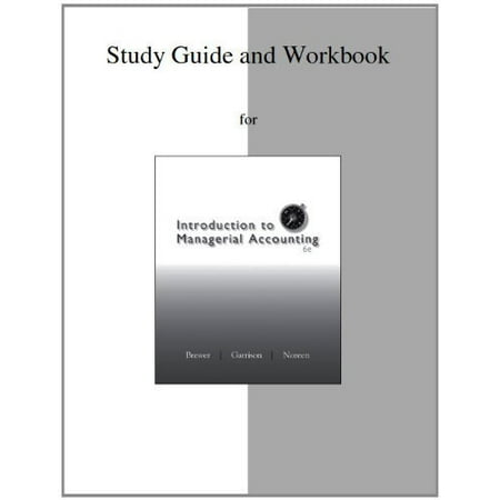 Study Guide Workbook For Introduction To Managerial