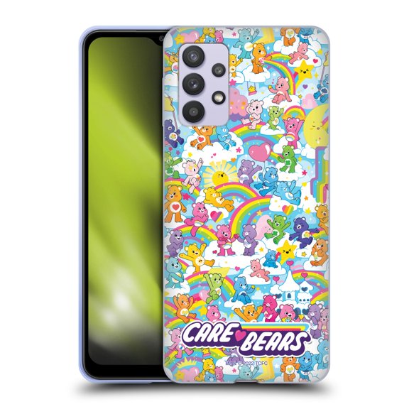 Head Case Designs Officially Licensed Care Bears 40th Anniversary Rainbow Soft Gel Case Compatible with Samsung Galaxy A32 5G / M32 5G (2021)