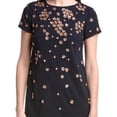 thumbnail image 3 of Adrianna Papell womens  Short Sleeve Midi Dress, 4, Pink, 3 of 4