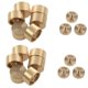 thumbnail image 1 of 2 Unidades Válvula de Trompeta Botones de Dedo Accesorios de Piezas de Trompeta Accesorios de Instrumentos Musicales Oro, 1 of 5