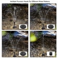 thumbnail image 3 of Floating Fountain Solar-Powered Garden Decoration, Water Circulation Oxygenation Kit with Adjustable Spray Heads (Floating Fountain, Energy Saving)_Perfect Gift, 3 of 5