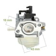 thumbnail image 3 of GLFILL 1pc Carburetor Replaces For Hecht For Einhell For Rotenbach For Arebos For BRAST Lawn Mower Garden Power Grass Cutter Tools Part, 3 of 6