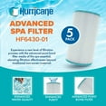 thumbnail image 2 of Hurricane 4 Pk Elite Aseptic Cartridge Filter for C-6430RA, PWK30-M, & FC-3915-M, 2 of 7