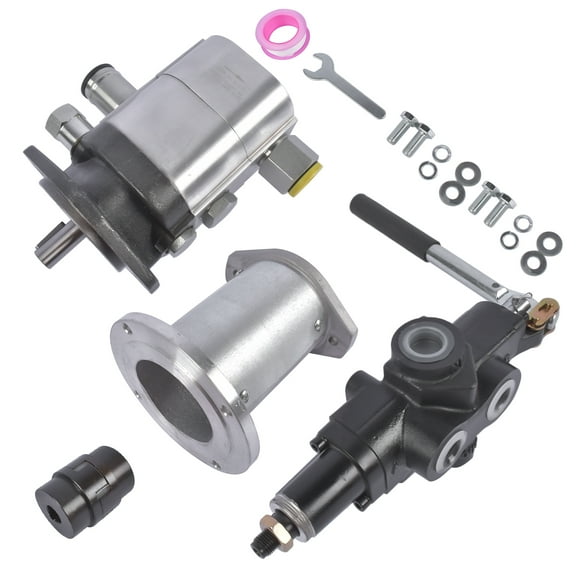 Mustrod 22GPM Hydraulic Wood Log Splitter Pump Kit 2 Stage 4000PSI 3/4'' NPT 1-1/4" Inlet 3600 RPM