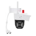 thumbnail image 1 of Cámara de Seguridad, Cámaina Exterior de Rotación de 355 de Víz de 2 Vías Hd de 6 MP Con Detección de Movimiento humano de 4 lentes, Cámara de SEGURIDAD WIFI IMPERMitable, 1 of 7