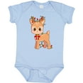 thumbnail image 3 of Inktastic Cute Christmas Reindeer with Christmas Lights Boys or Girls Baby Bodysuit, 3 of 5