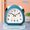 Blue, variant on 5.4 Inch Alarm Clock for Bedroom, 7 Music Ringtones, Silent Snooze Night Light