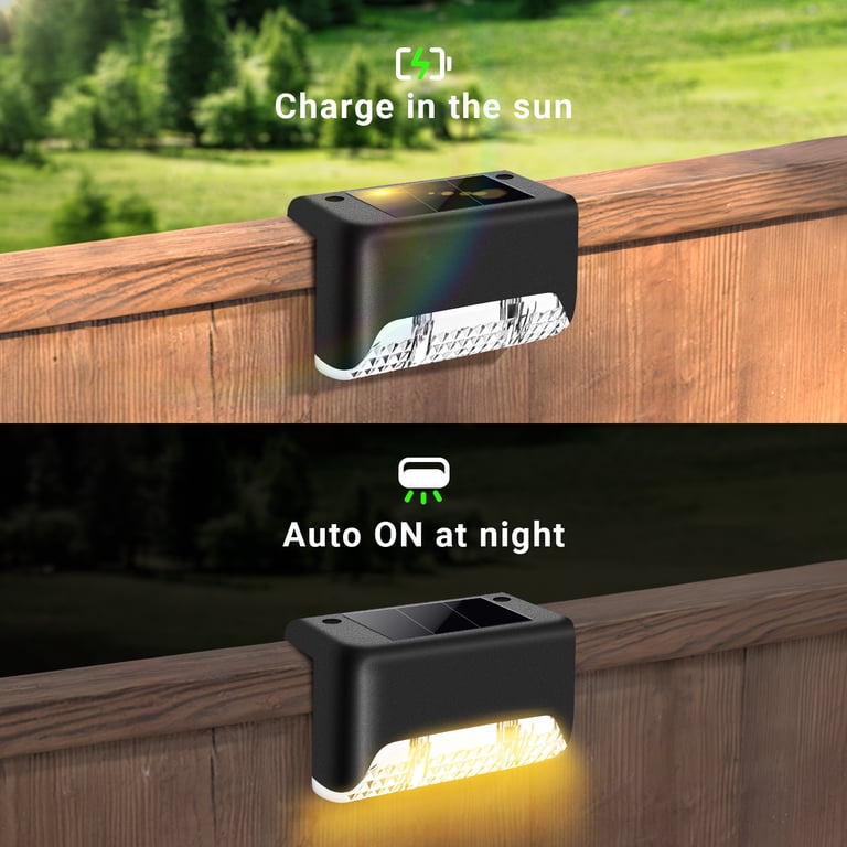 IJIL Solar Step Lights, Warm White, 16-Pack photo 6