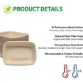 thumbnail image 3 of 100 Pack 32 oz Large Paper Bowls, Chipo-tle Style Disposable Bowls for Nacho Burrito Taco Salads, Seafood Boil Crawfish Serving Bowls,100 BOWLS ONLY, 3 of 4